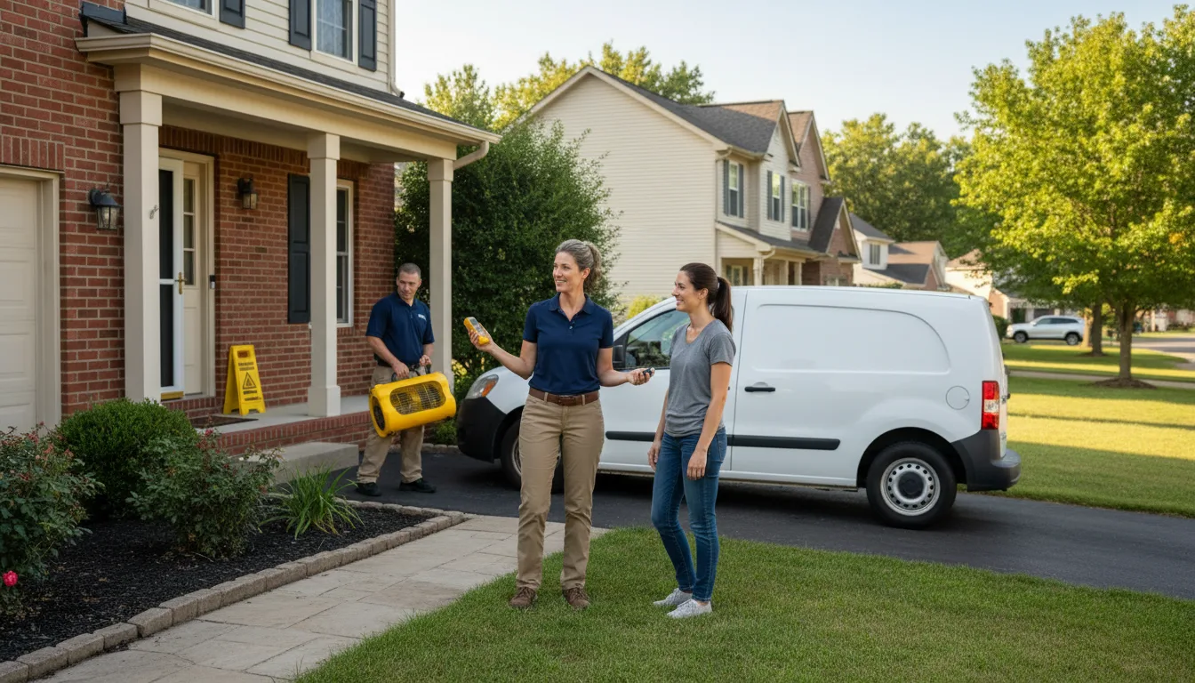 Water restoration image for Dehumidification And Cleanup Services in Hood River, OR